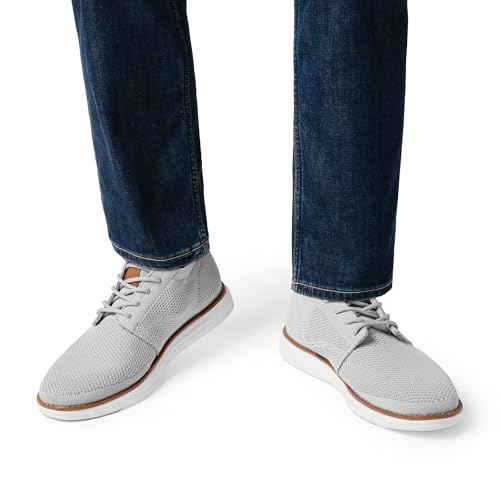 Thumbnail 6 de Bruno Marc Zapatos de Cordones Transpirables Oxford Clásico para Hombre Gris, Talla 43