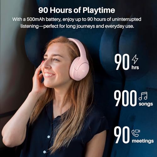 Thumbnail 4 de TOZO HT3 casque Bluetooth 6.0 avec réduction de bruit 90h