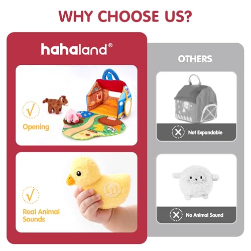 Thumbnail 7 de Hahaland granja de peluche 6 animales
