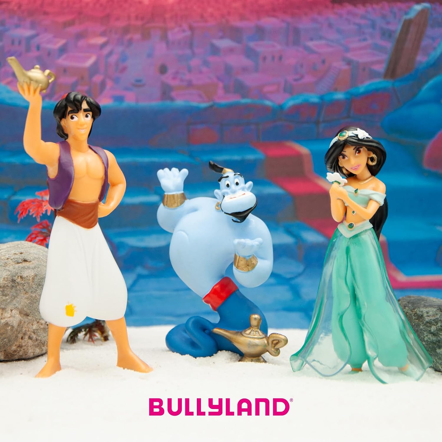 Detalle 2 de Bullyland 12455 Princess Jasmine Figure, Hand-Painted Plastic, Approx. 9.7 cm