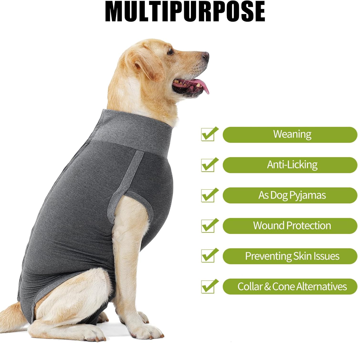 Thumbnail 5 de HEYWEAN Tuta per recupero post-operatorio del cane per castrazione e sterilizzazione