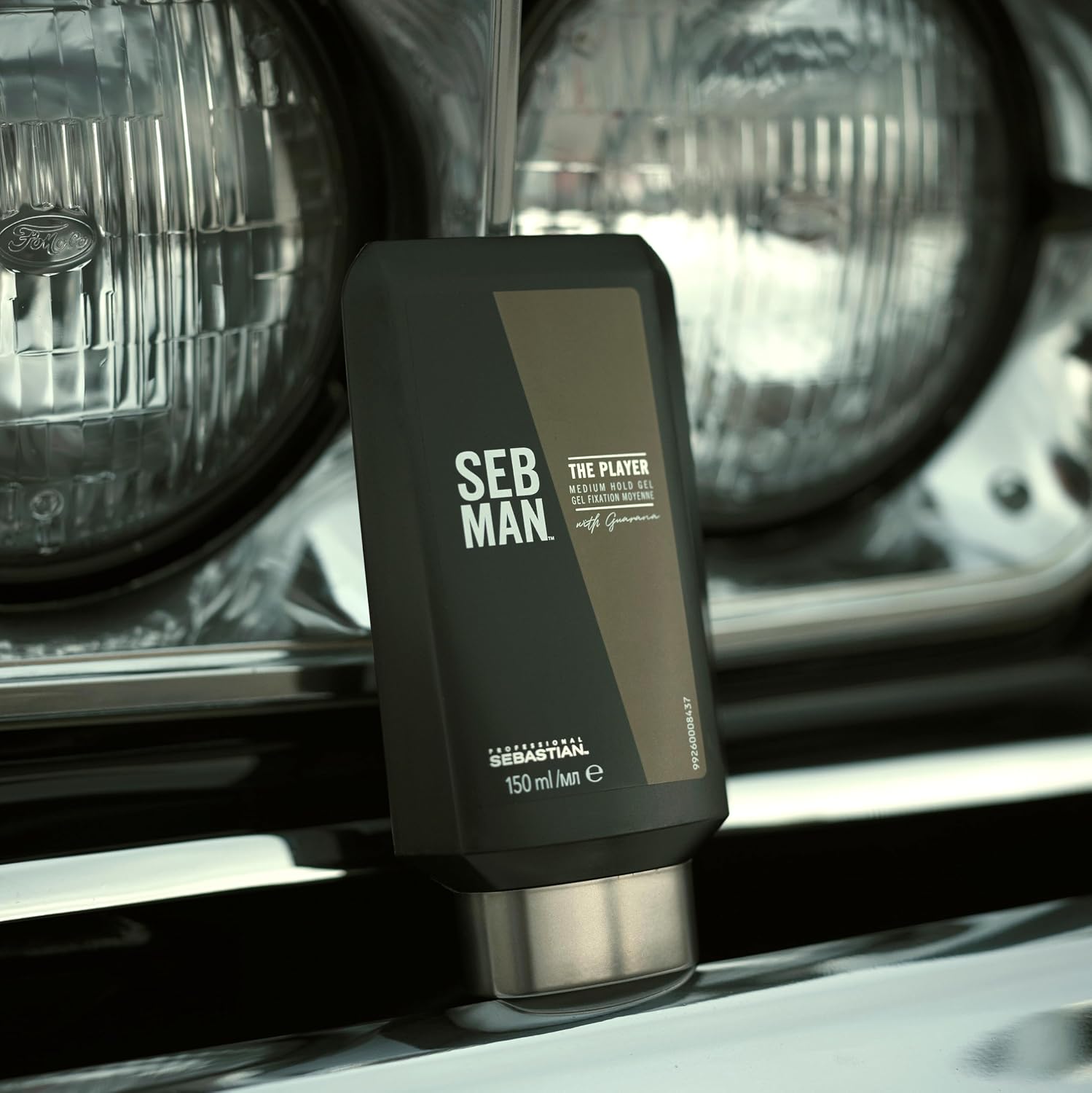 Detalle 2 de SEB MAN Le Gel Fixation Moyenne 150 ml : gel coiffant pour une tenue souple et fraîche
