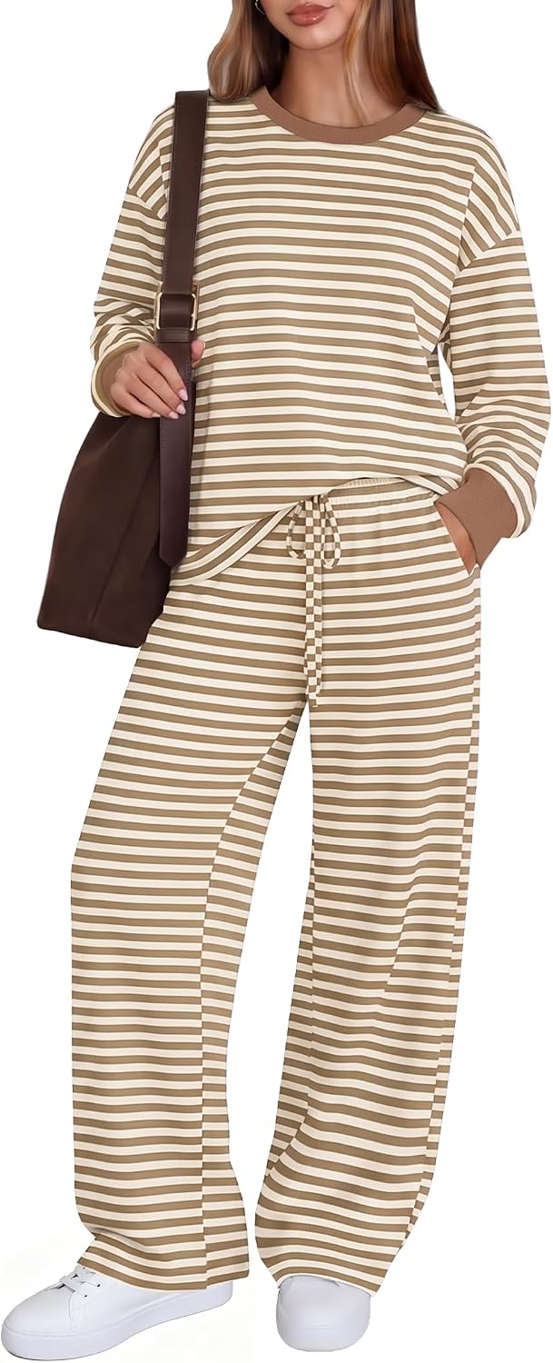 Detalle de JUICICI Women's Striped Lounge Set