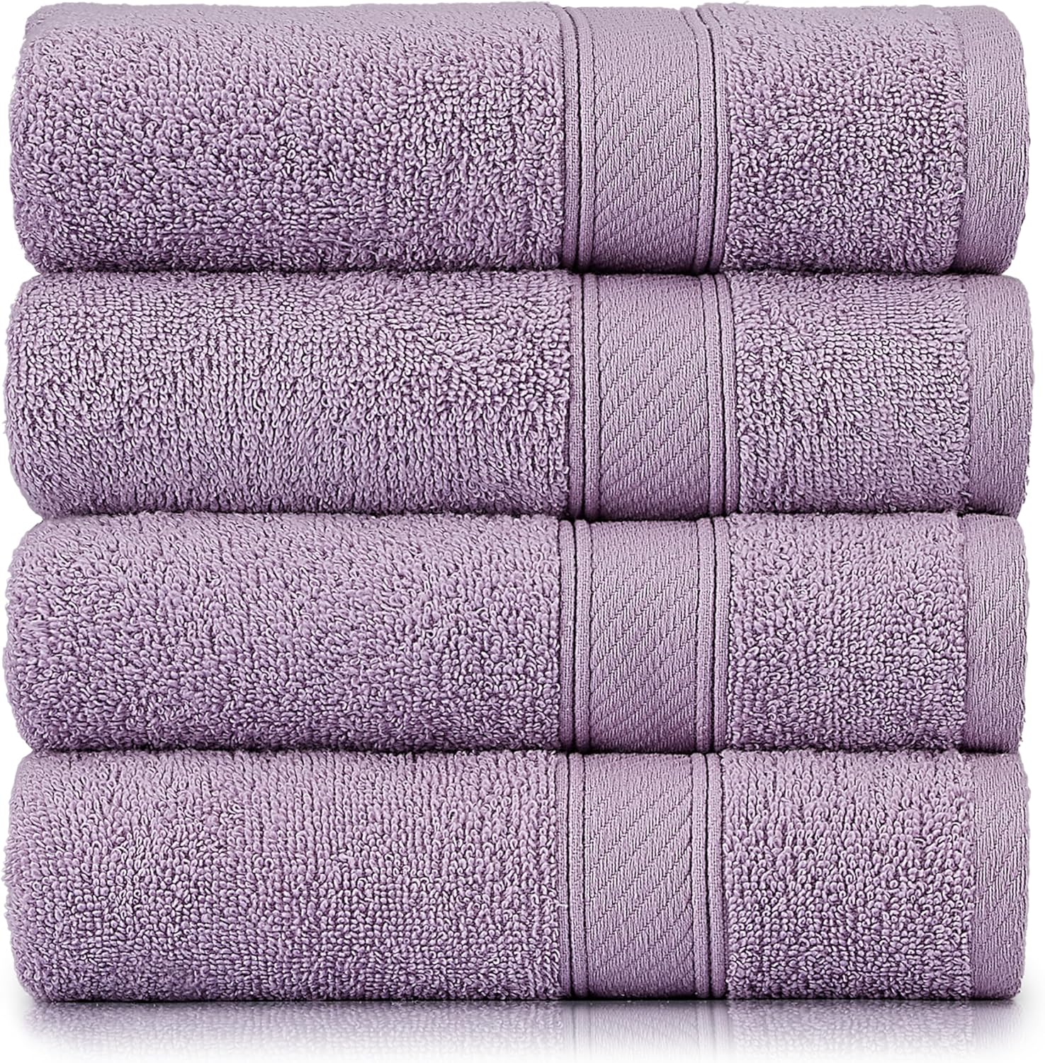 Thumbnail 6 de nottoc Handtücher-Set Gelb (8-tlg.) – 2 Badetücher 70x140, 4 Handtücher 50x90 & 4 Gästehandtücher 30x50