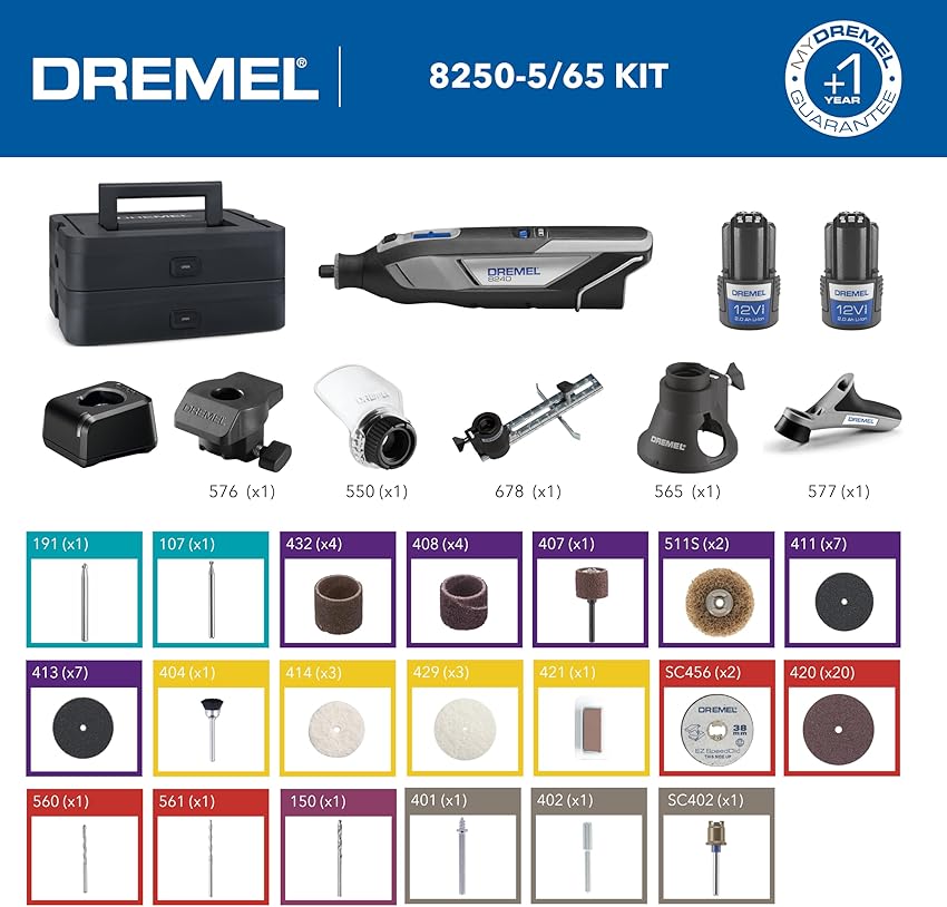 Thumbnail 2 de Dremel 8240 Multiherramienta inalámbrica 12 V, 2 Ah 🛠