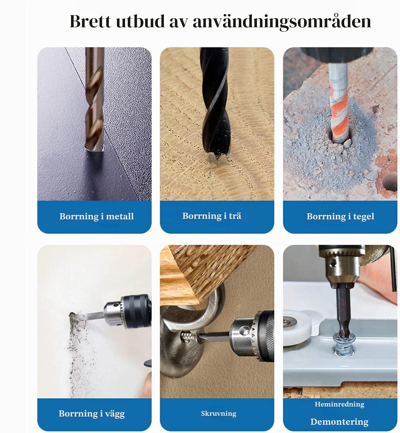 Thumbnail 5 de WOMGF 1/2"-20UNF borrchuck 1,5–13 mm med SDS-plusadapter