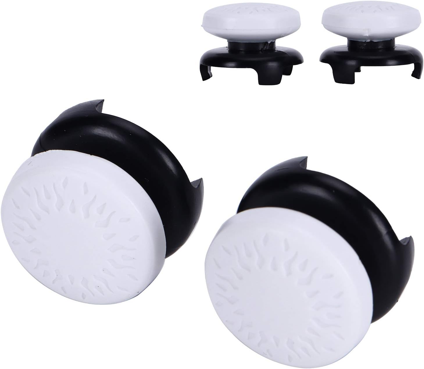 Thumbnail 4 de Kelepu Thumb Grips: Silicone Thumb Stick Caps for Better Aim and Comfort (2 Pack) – White