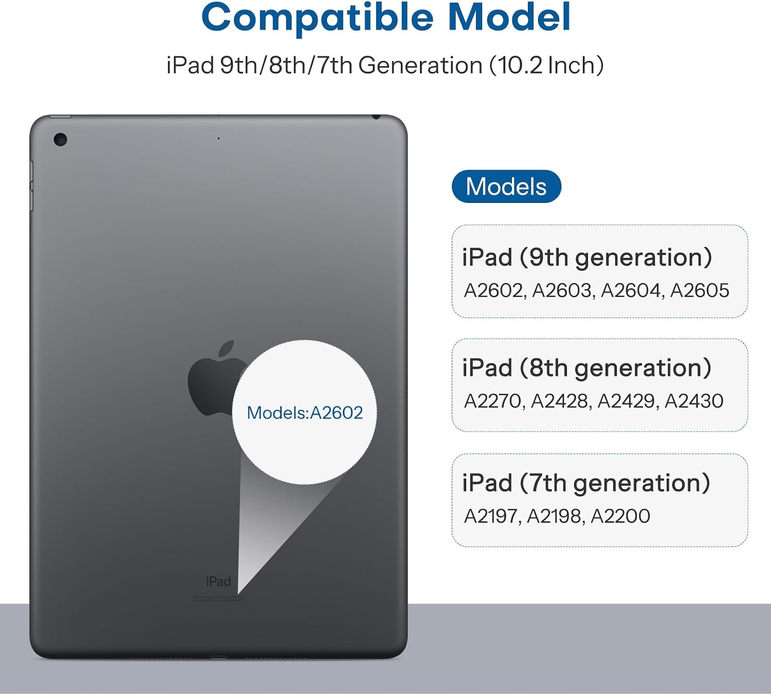 Detalle 2 de SPARIN Panzer Schutz Glas für iPad 9. Generation (10,2 Zoll) – 2er-Set