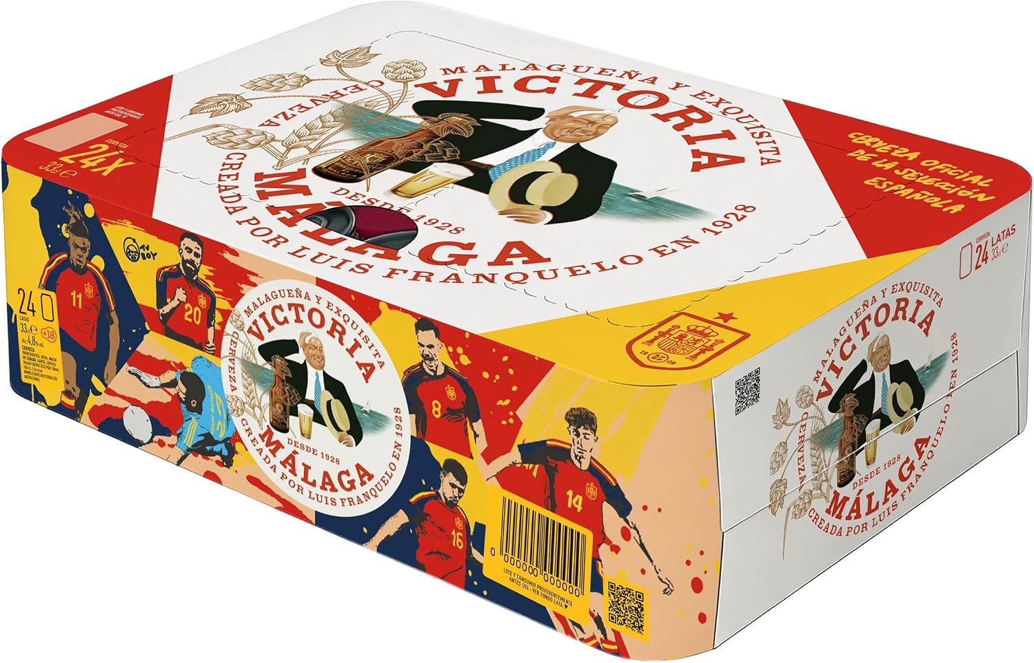 Detalle de Victoria Cerveza Latas 24x330ml 🍺 Paquete de 7920ml