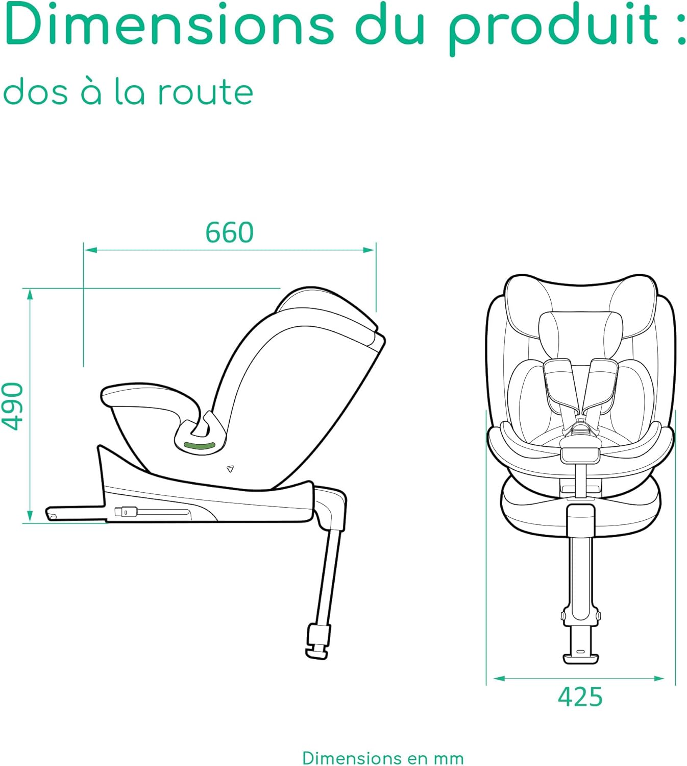 Thumbnail 5 de Bebeconfort RevolveFix siège auto pivotant 0‑12