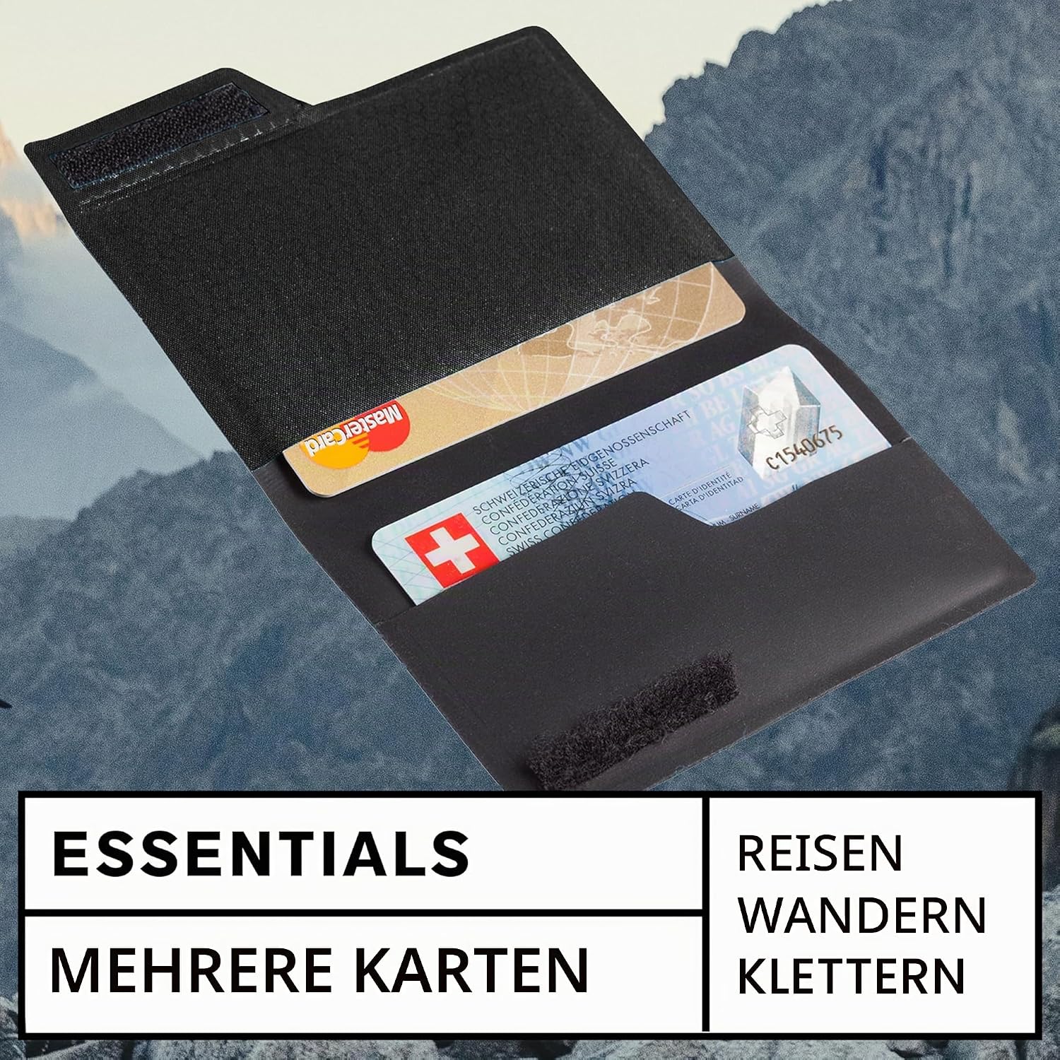 Detalle de Mammut Smart Wallet Ultralight Portemonnaie – kompakt, wetterfest und zuverlässig