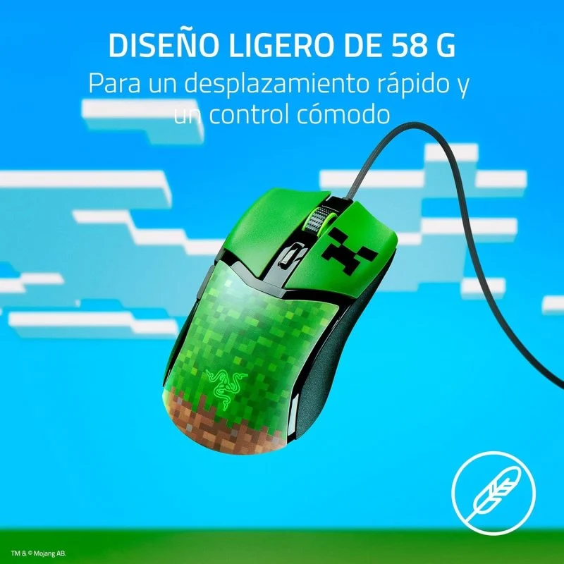 Thumbnail 3 de Razer Cobra Minecraft Edition ratón gaming 8.500 DPI