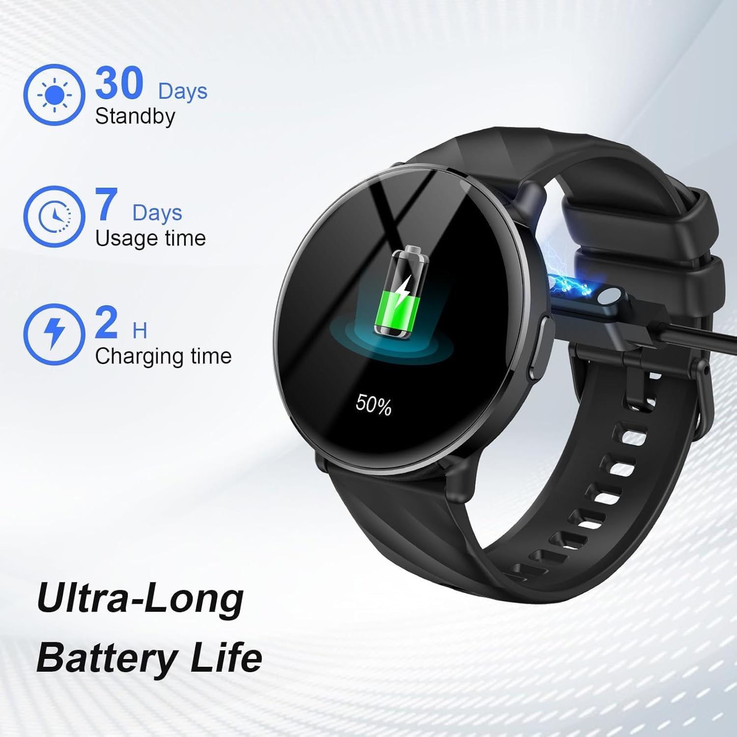 Thumbnail 4 de AI Smart Watch for Men & Women with 1.39" HD Display and ChatGPT on Your Wrist