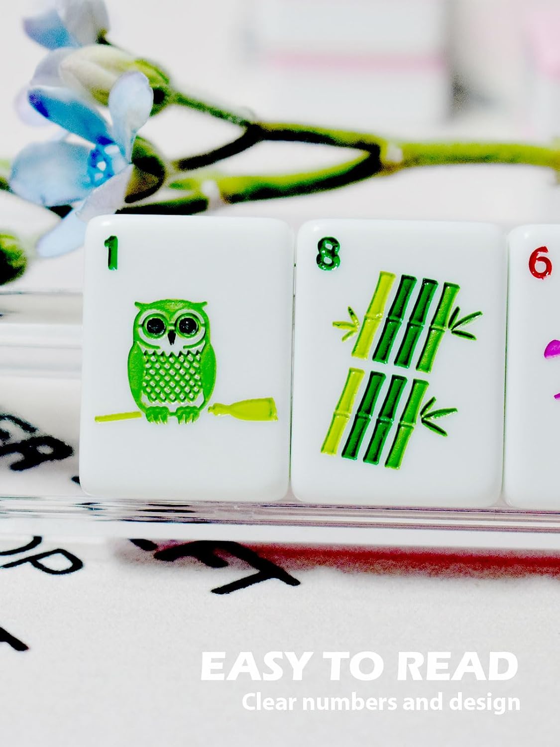 Thumbnail 5 de HYZYey American Mahjong Tile Set, 160 Tiles