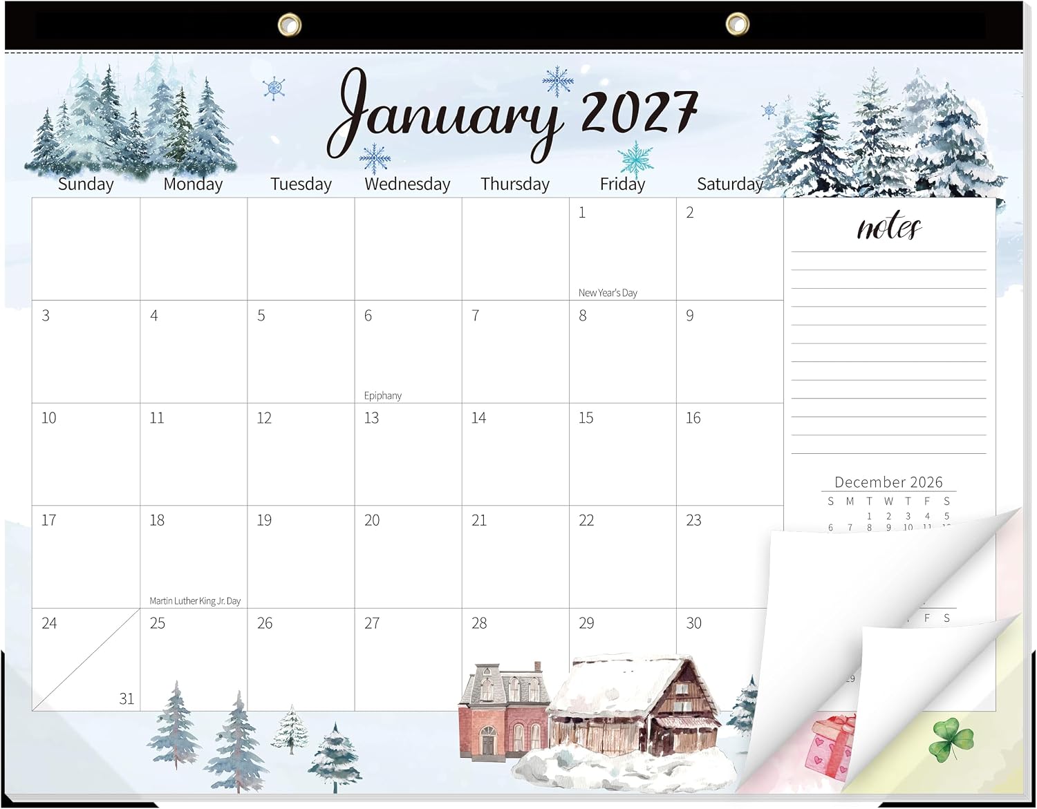 Detalle de GuassLee Desk Calendar, 22" x 17