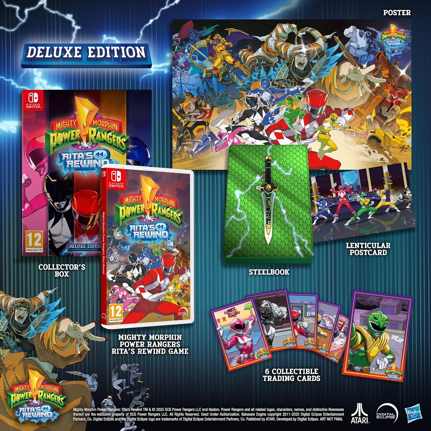 Detalle 2 de Mighty Morphin Power Rangers Rita's Rewind Deluxe Switch