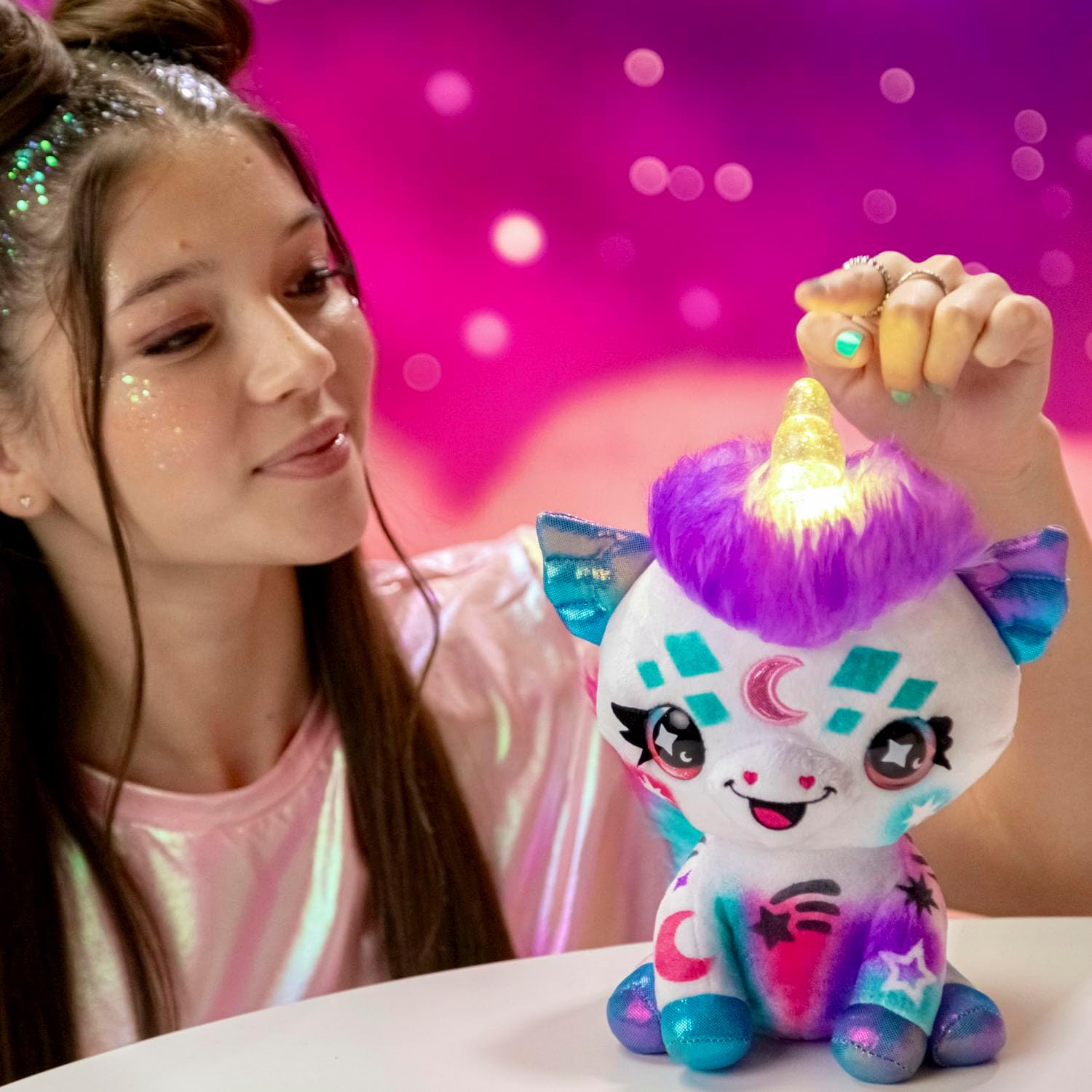 Thumbnail 6 de Canal Toys Airbrush Plush Cosmic Unicorn 6+