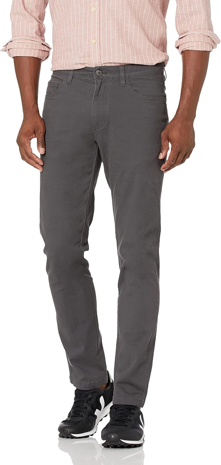 Detalle 2 de Amazon Essentials Men's Skinny-Fit 5-Pocket Stretch Twill Chino Pants (Previously Goodthreads)