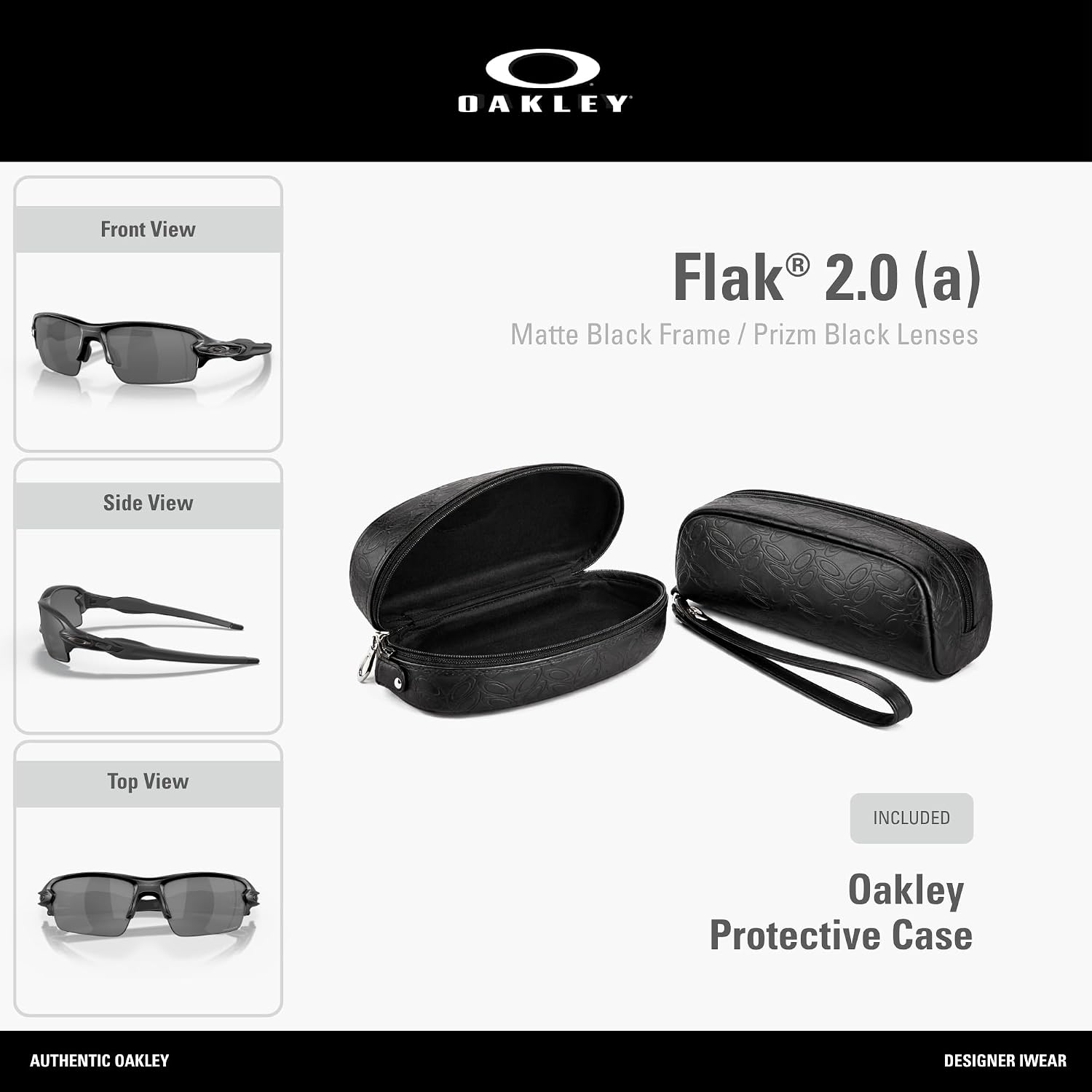 Detalle de Oakley 0OO9271 FLAK 2.0 サングラス Asia Fitting・軽量設計・広いレンズカバー