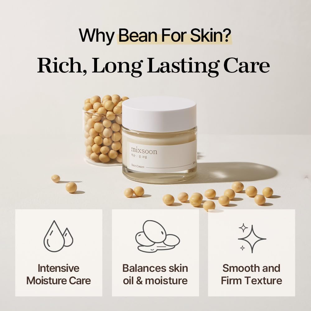 Thumbnail 2 de Mixsoon Bean Cream 50ml Moisturizer