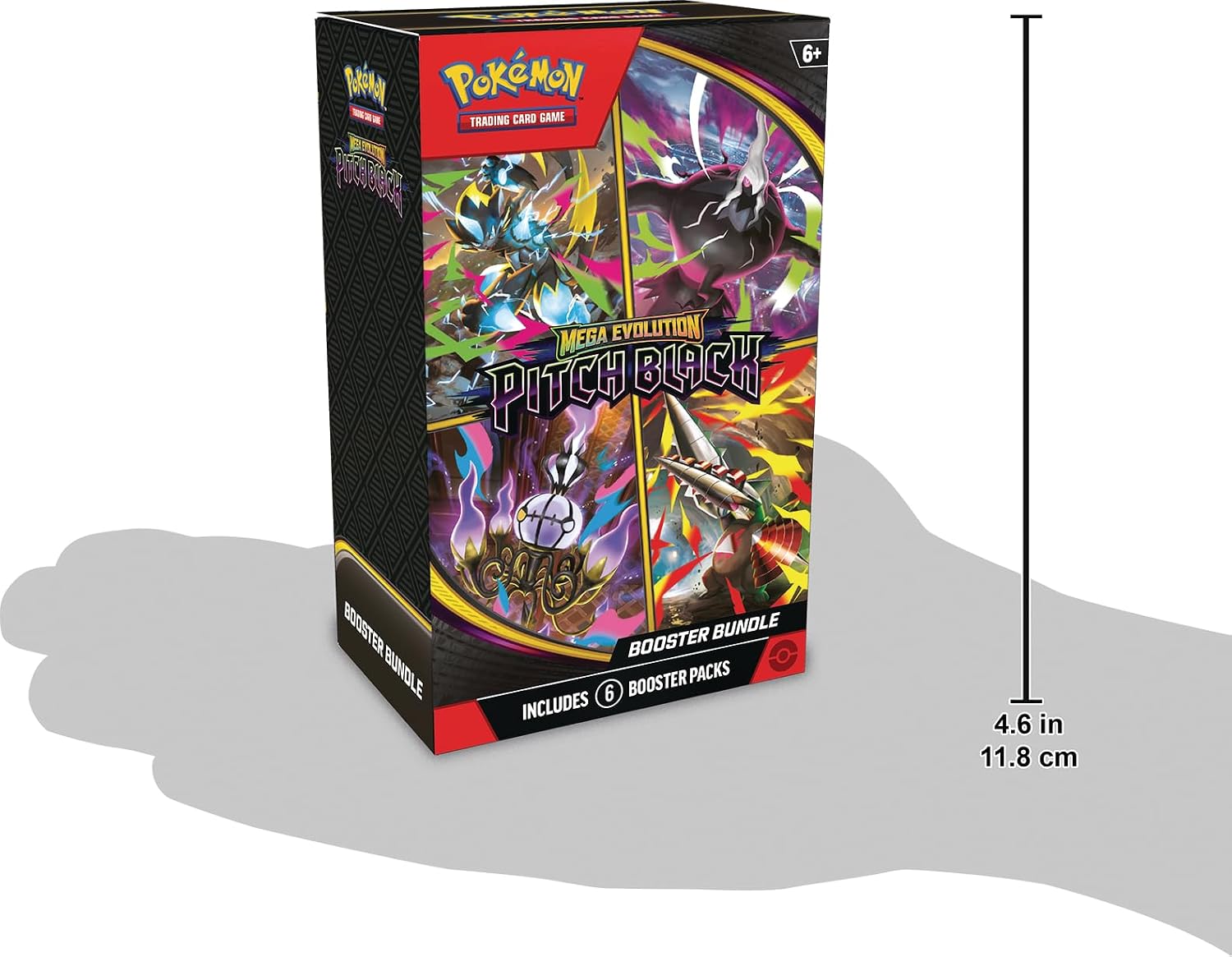 Detalle 1 de Pokémon TCG: Mega Evolution—Pitch Black Booster Bundle