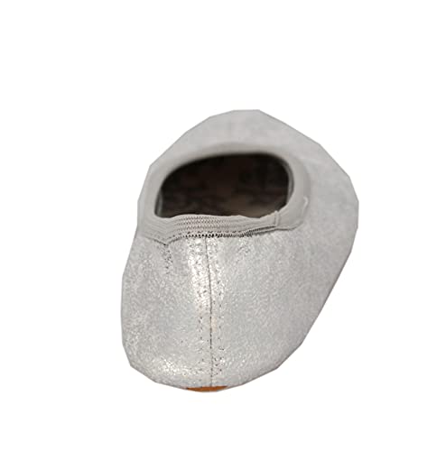 Detalle de Beck Mädchen Gymnastikschuhe Silber, Größe 25 EU – Bequeme Passform von Beck