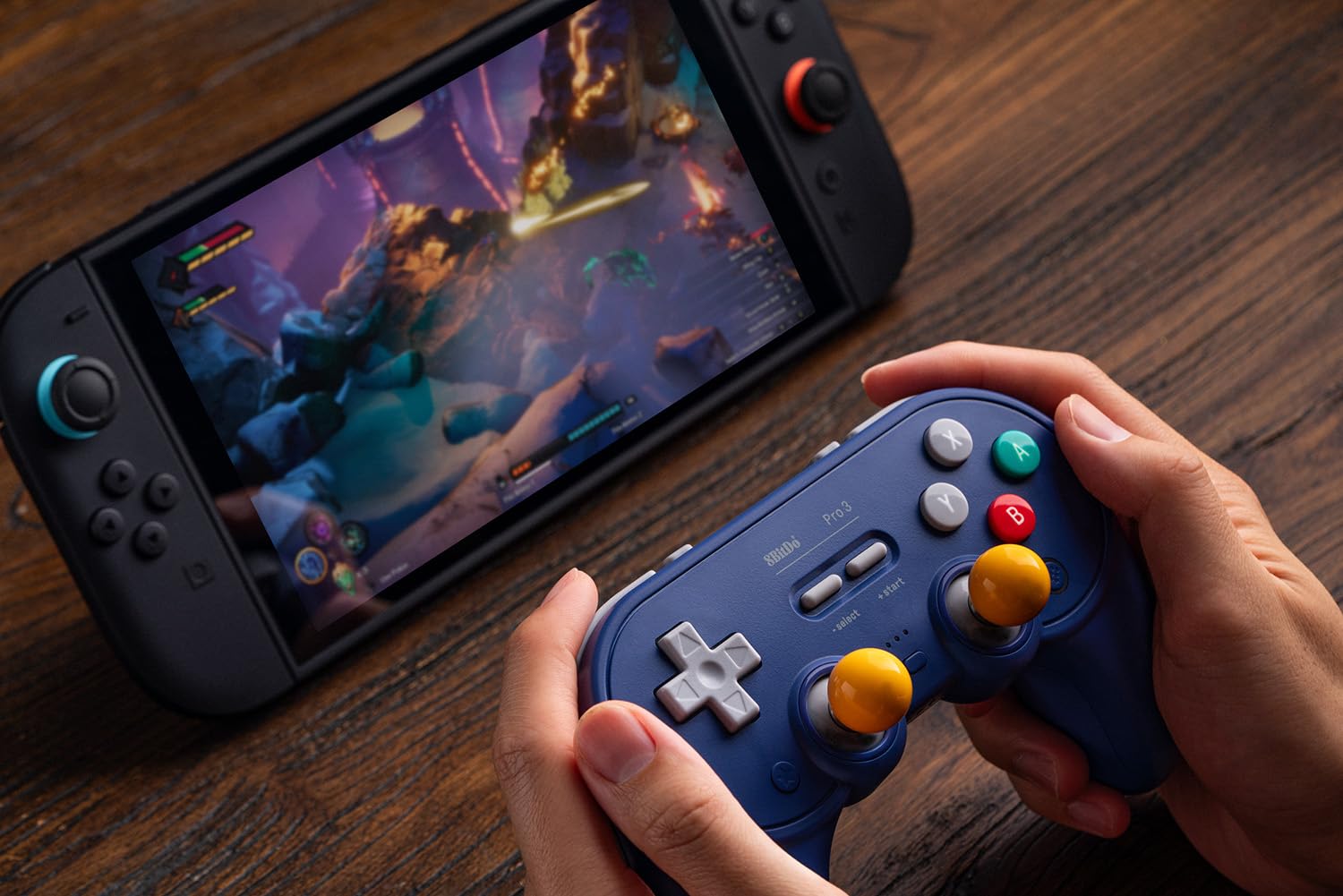 Thumbnail 6 de 8BitDo Pro 3 Controller Switch Purple