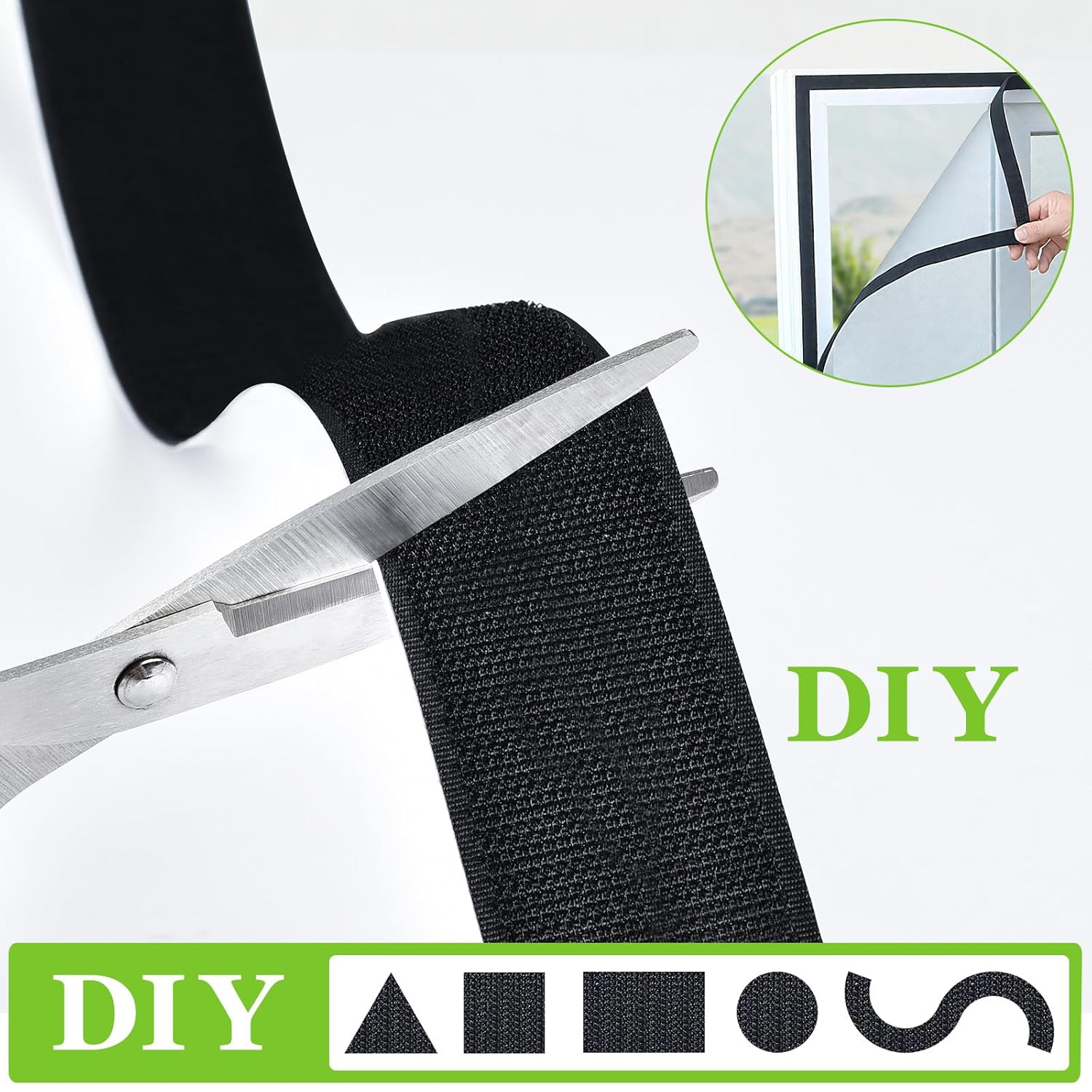 Thumbnail 2 de AiQInu Feltro Adesivo Biadesivo 8 m x 30 mm