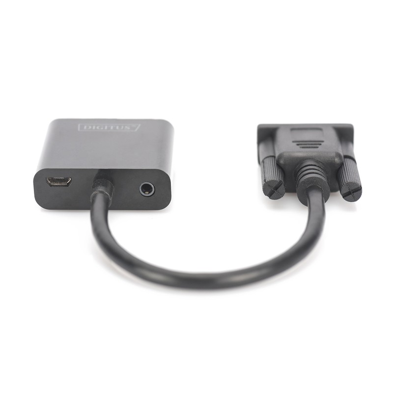 Detalle 2 de Digitus Convertidor VGA-HDMI: conecta tus dispositivos antiguos a pantallas modernas