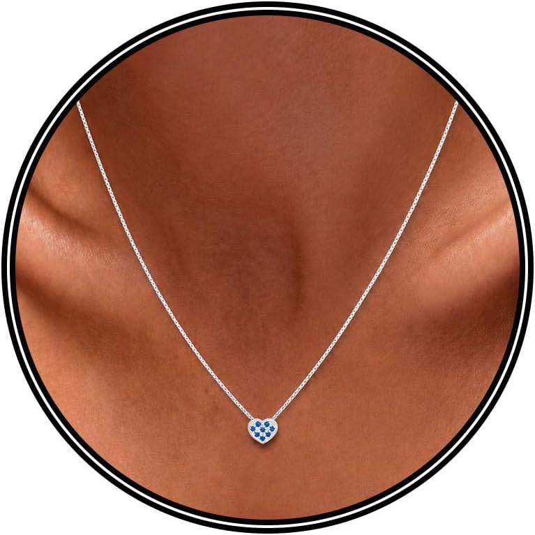 Thumbnail 2 de Meteorstarry Kette Silber 925 Damen – Herzanhänger mit Cubic Zirkonia, personalisierbar, wasserfest
