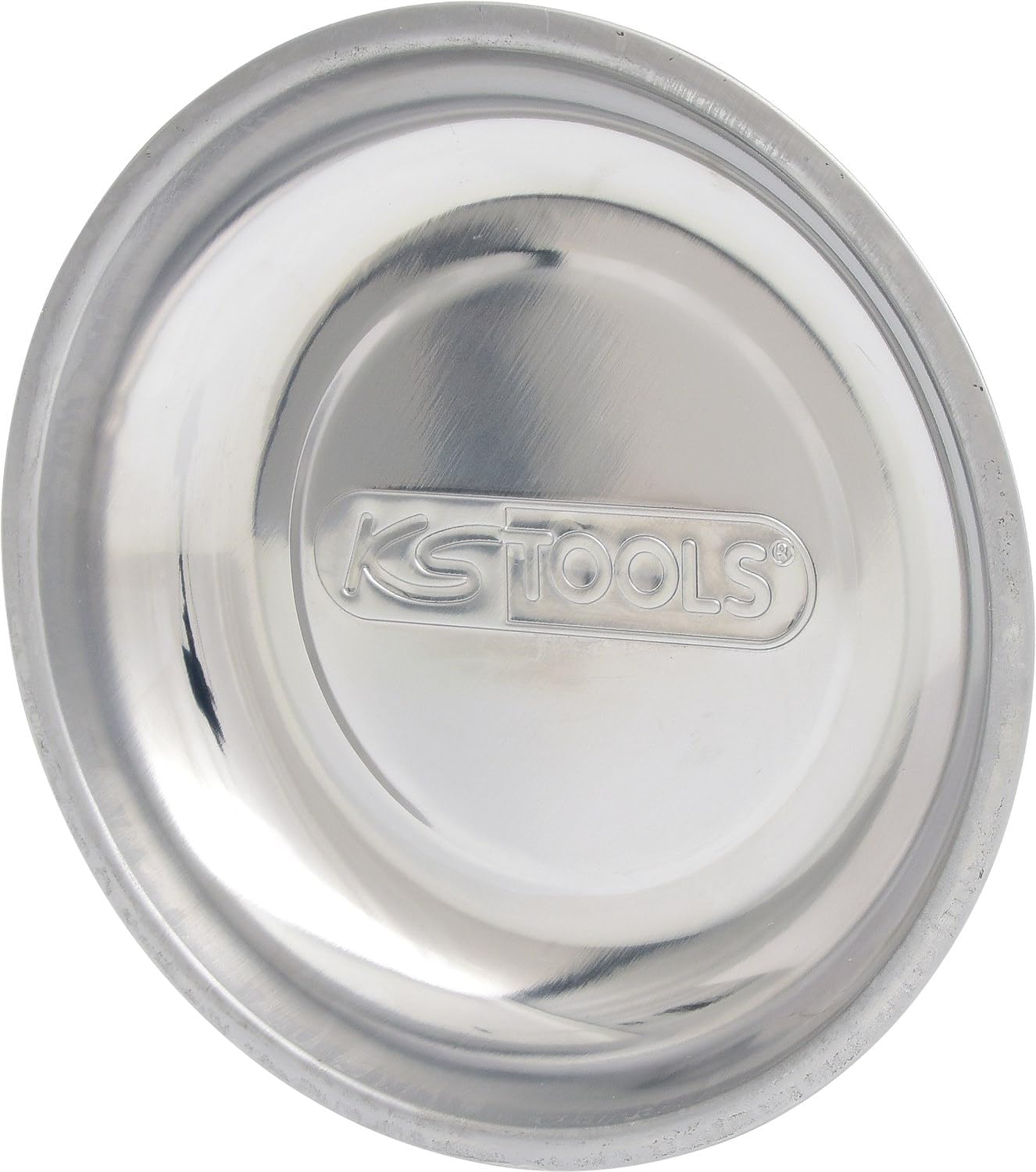 Detalle de KS Tools 800.0150 Vassoio Magnetico in Acciaio Inossidabile Ø150 mm con 1 Calamita