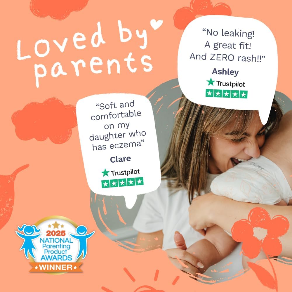 Thumbnail 3 de Pura Baby Diapers Size 4 (108 Count) – Overnight Leak Protection with Organic Cotton Backsheet