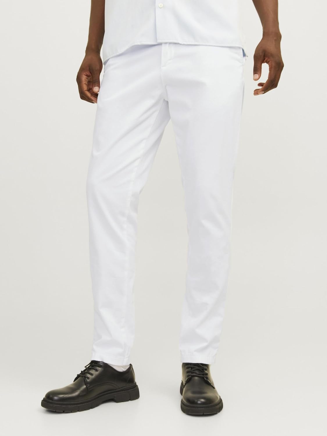 Detalle 2 de Jack & Jones Marco Bowie – Pantaloni chino uomo casual comodi