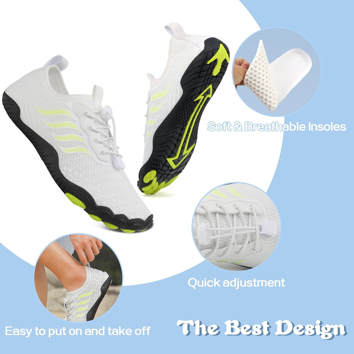 Thumbnail 1 de Hanani Badeschuhe Wasserschuhe – Barfußschuhe für Strand, Wasser und Freizeit
