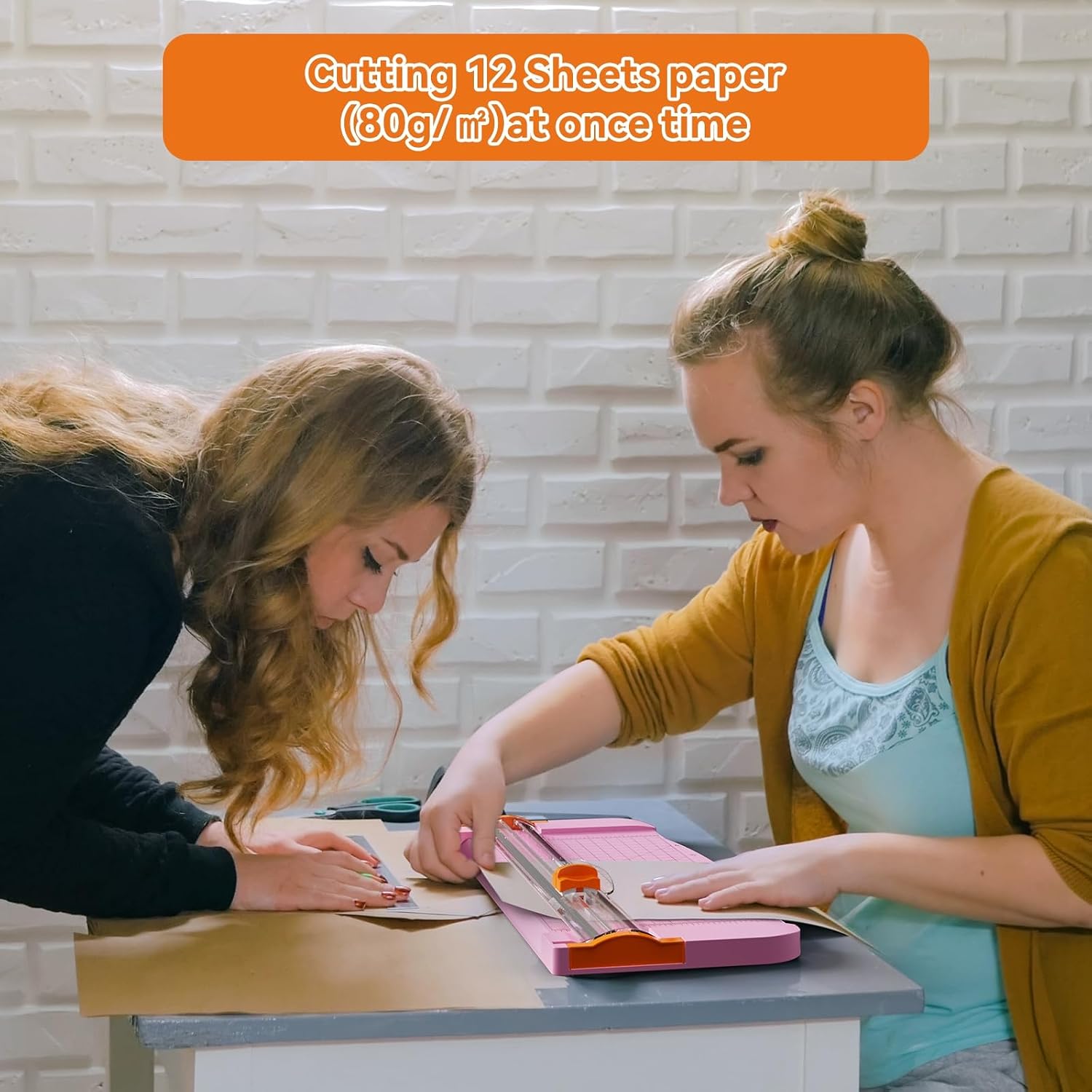 Thumbnail 6 de Evteck MW-02 papiersnijder A4 met veiligheidsmes en opvouwbare liniaal