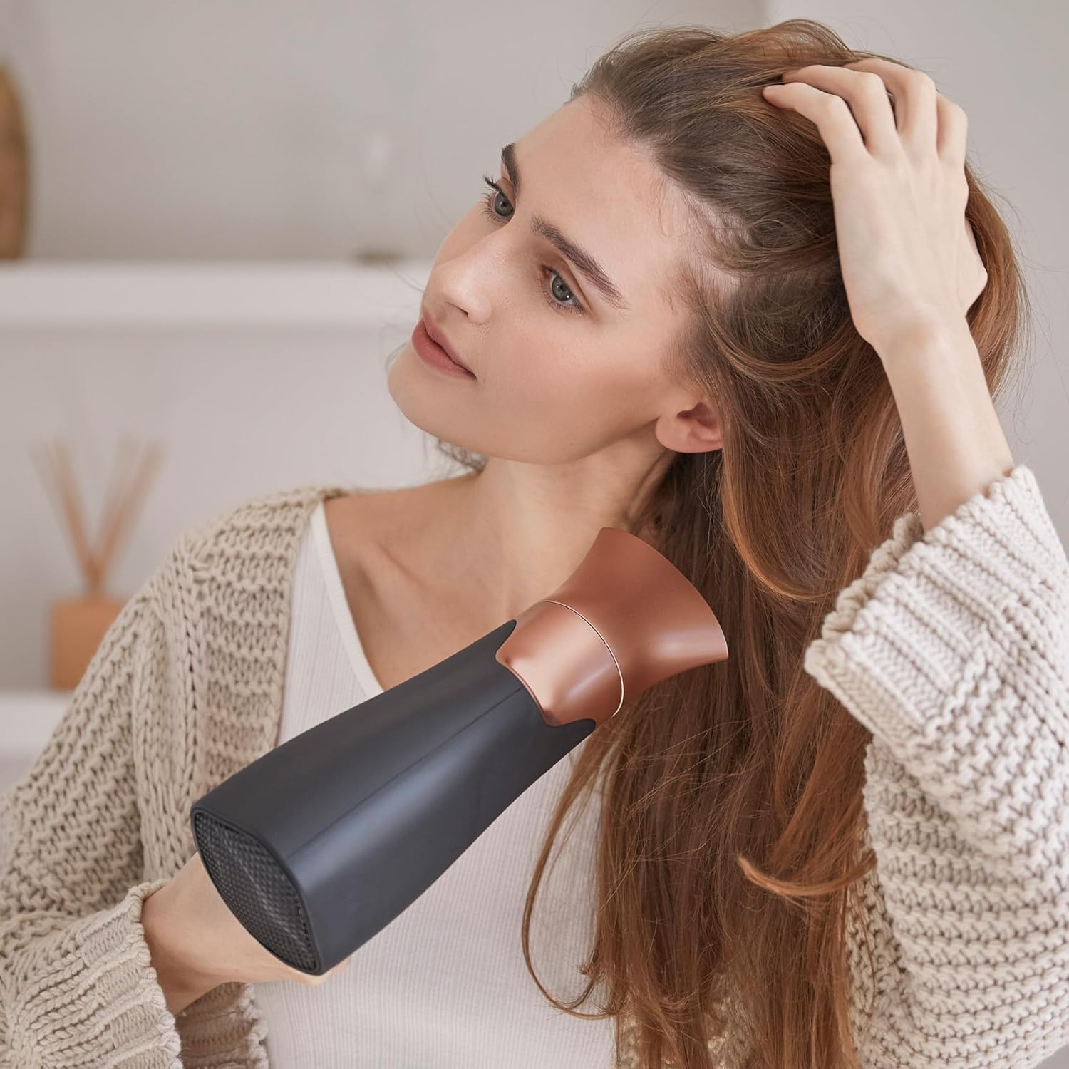 Thumbnail 6 de Sèche-cheveux Panasonic Personalcare EH-NA63CN825 (Nanoe, Air froid) — noir et or