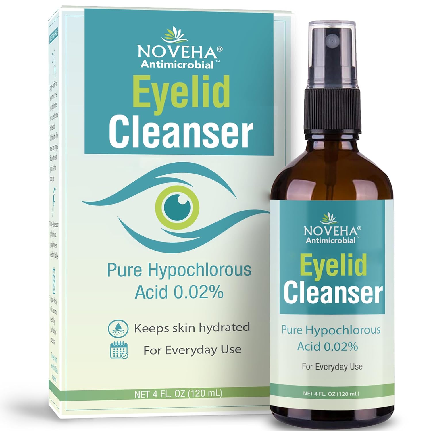 Detalle de NOVEHA Eyelid Cleanser, 4 oz