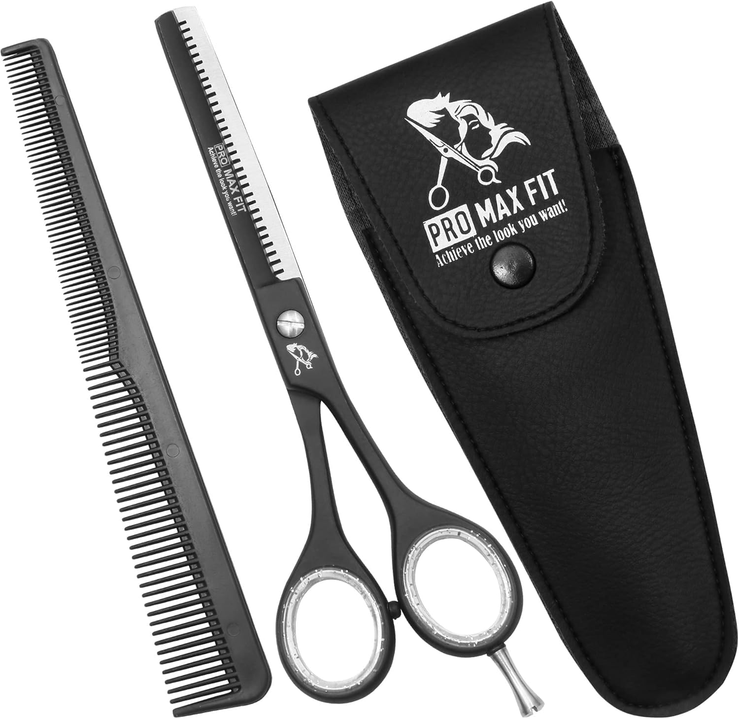 Thumbnail 2 de PromaxFit Hairdressing Scissors – 6.5in Barber Scissors with Adjustable Screws