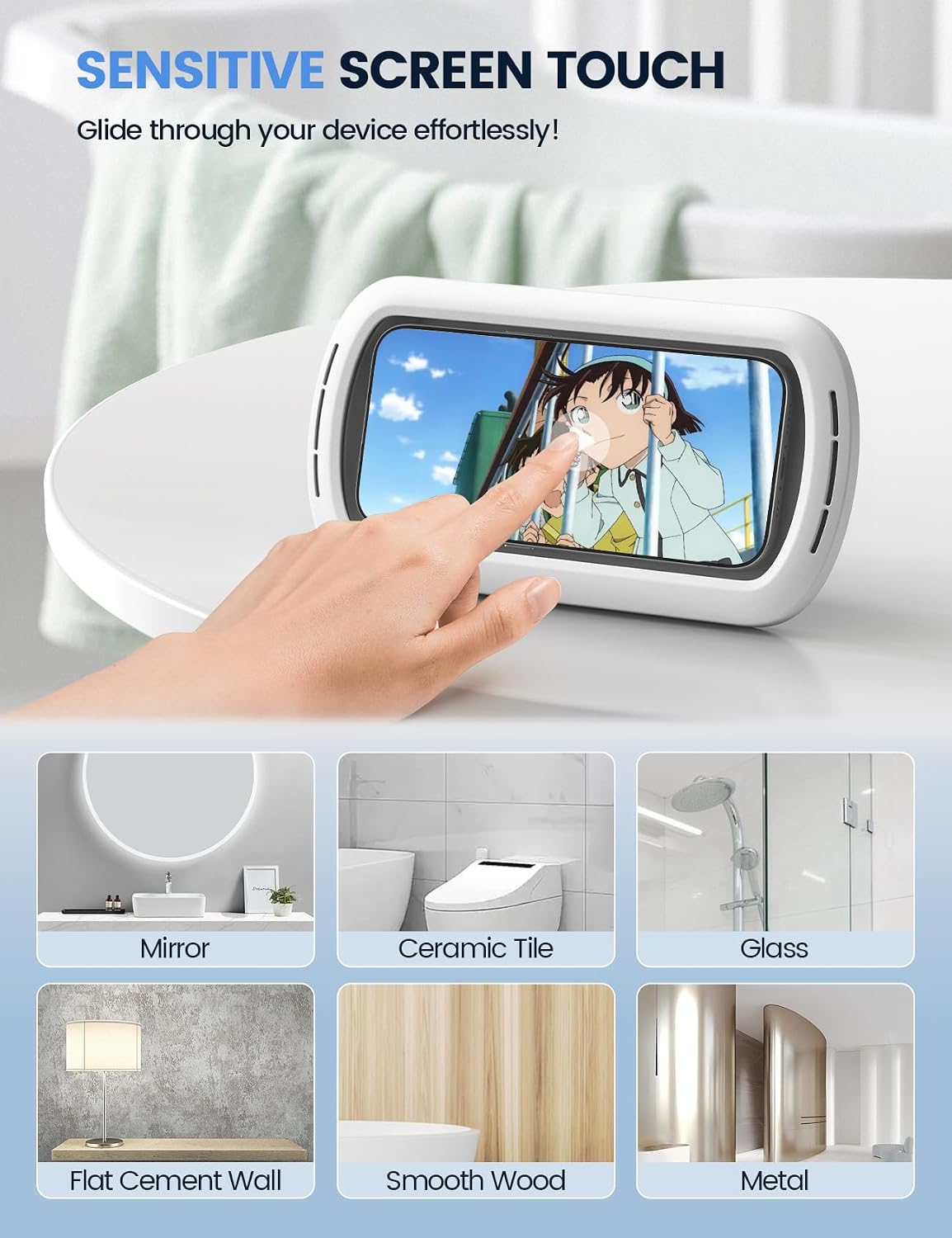 Thumbnail 4 de Lamicall Shower Phone Holder 4-7"