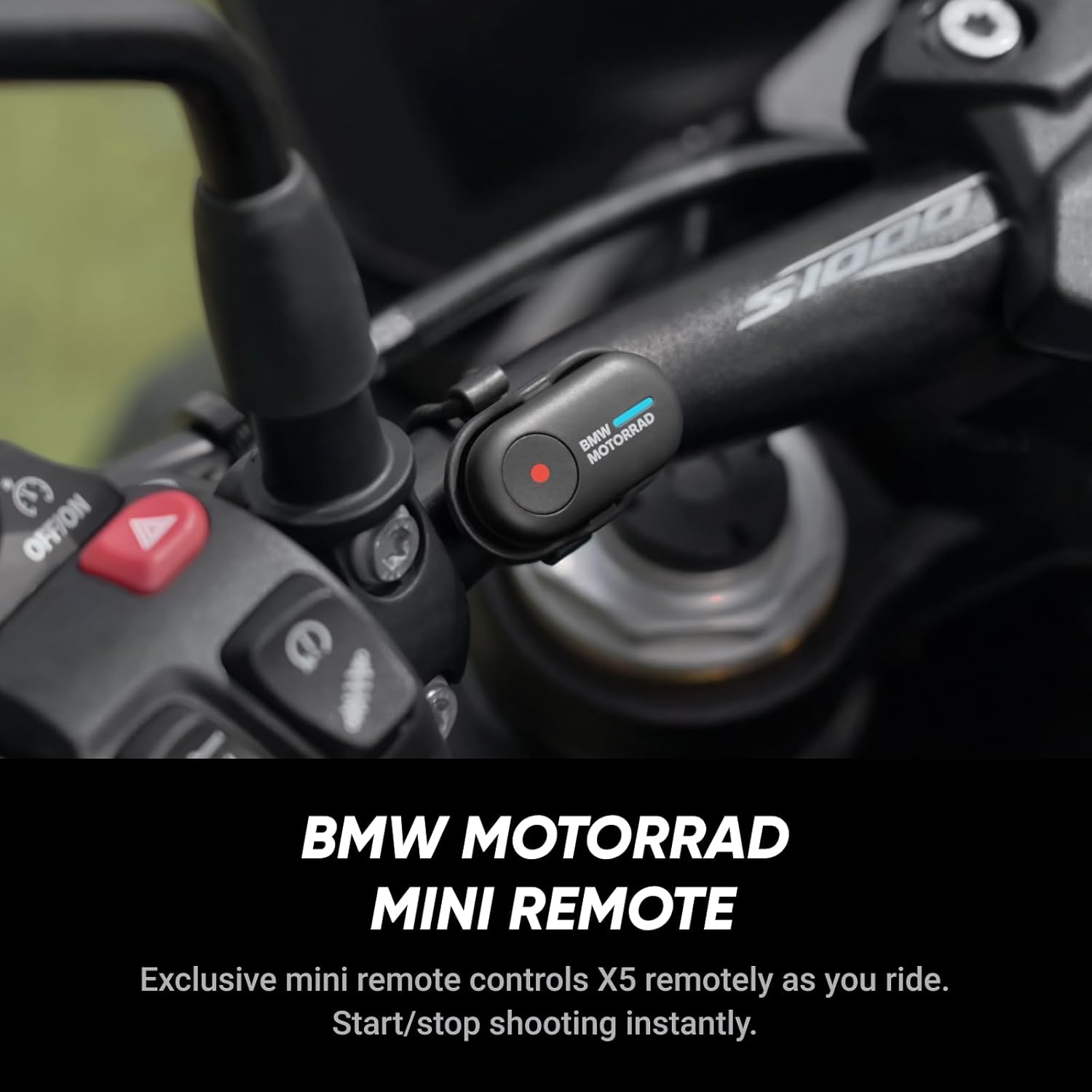 Thumbnail 2 de Insta360 X5 BMW Motorrad Edition 360 Action Camera (Waterproof, 8K, Invisible Selfie Stick effect)