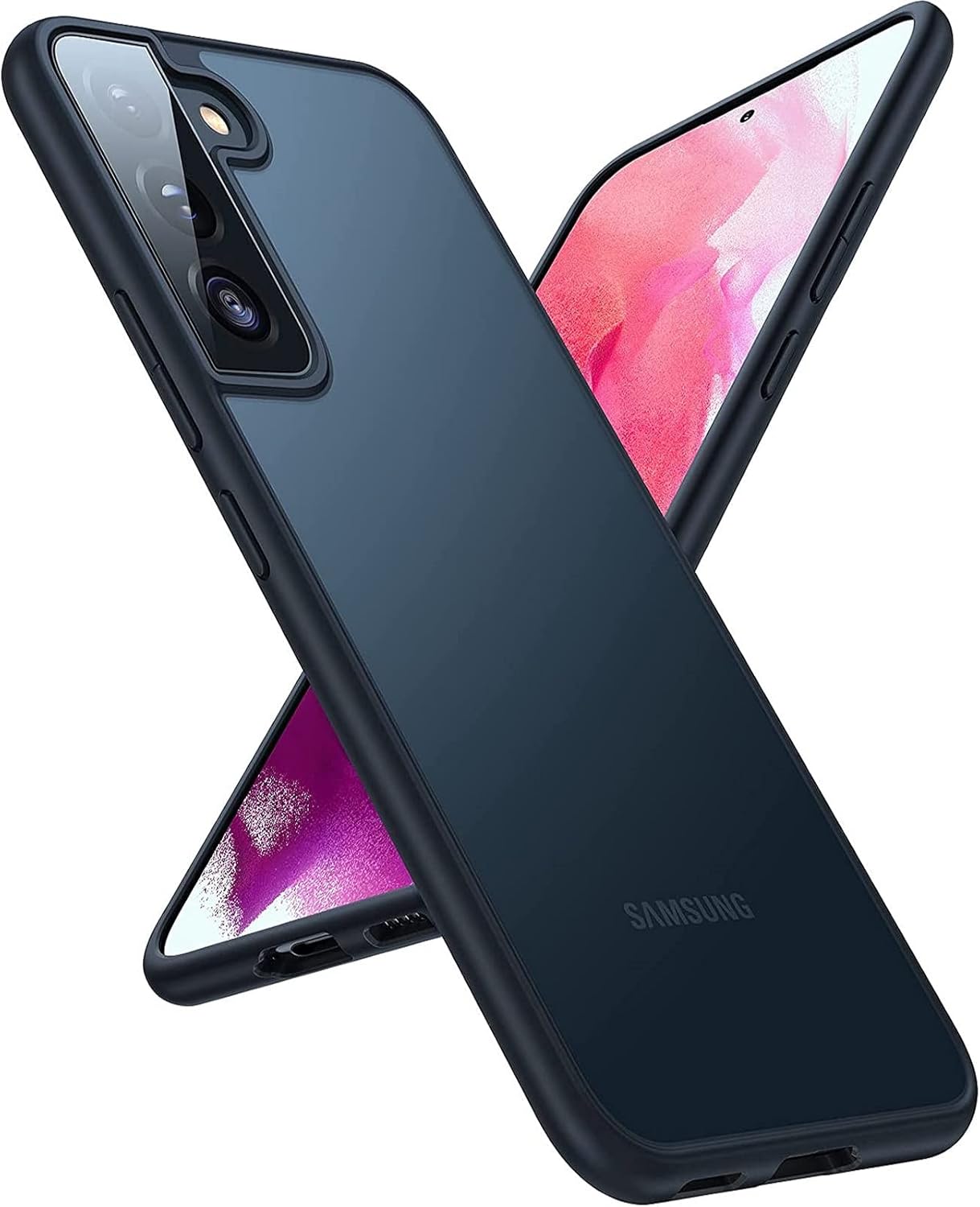 Detalle de TORRAS Militärschutz Hülle für Samsung Galaxy S22 – echtes Militär-Drop-Zertifikat, stoßfest & stilvoll