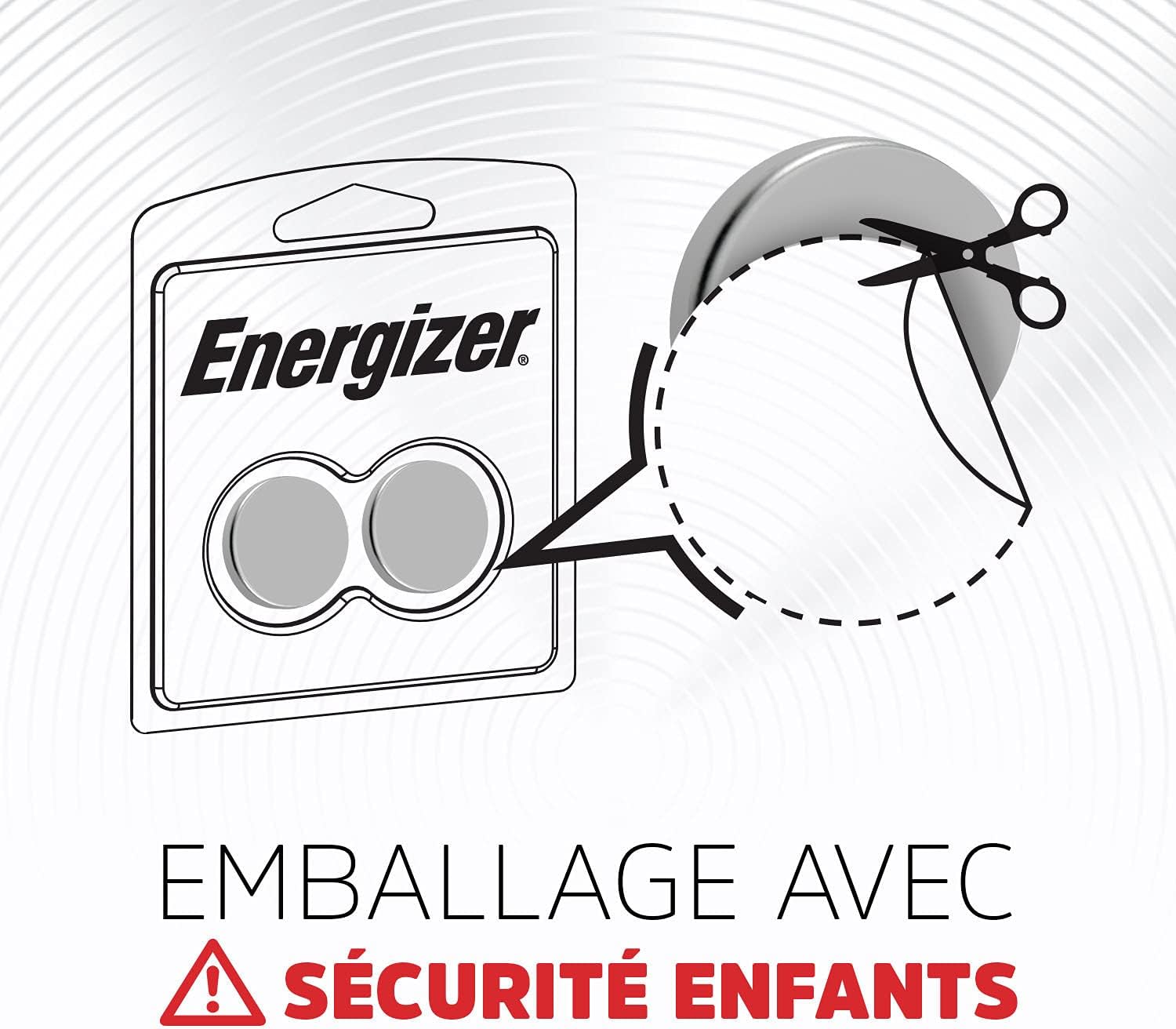 Detalle 2 de Energizer CR2032, pile bouton 3 V lot de 12