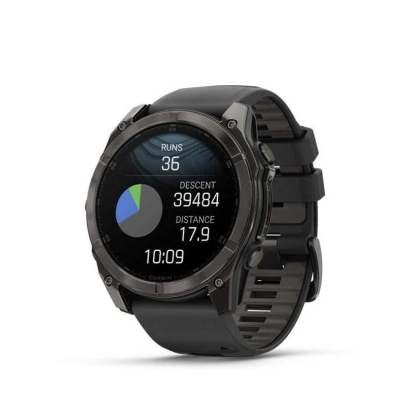 Thumbnail 3 de Garmin Fenix 8 Bluetooth GPS 51 mm AMOLED de titanio negro (10ATM)