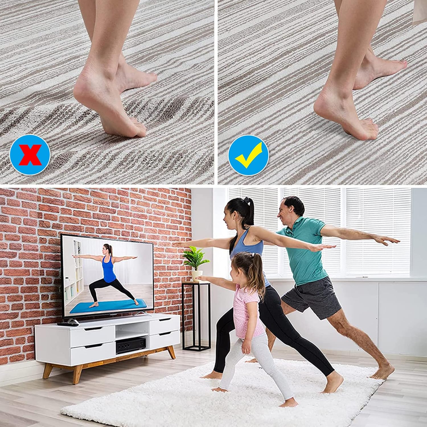Thumbnail 2 de MAIYADUO 60x150 cm Rug Anti Slip