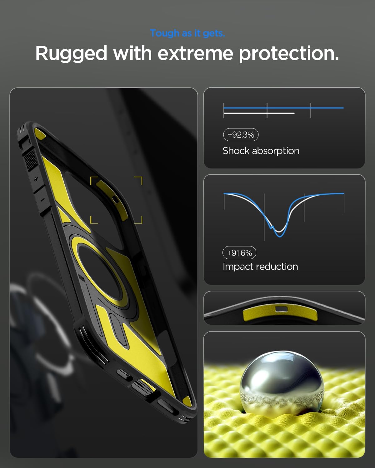 Thumbnail 3 de Spigen Tough Armor T MagFit iPhone 17 Pro Max