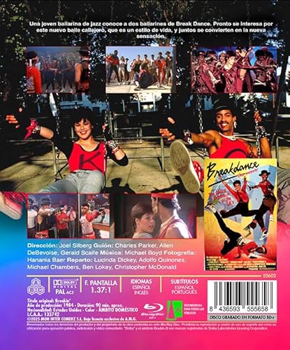 Thumbnail 1 de Breakdance BdR (Breakin') en Blu-ray de Llamentol (1984) — edición para cinéfilos del clásico