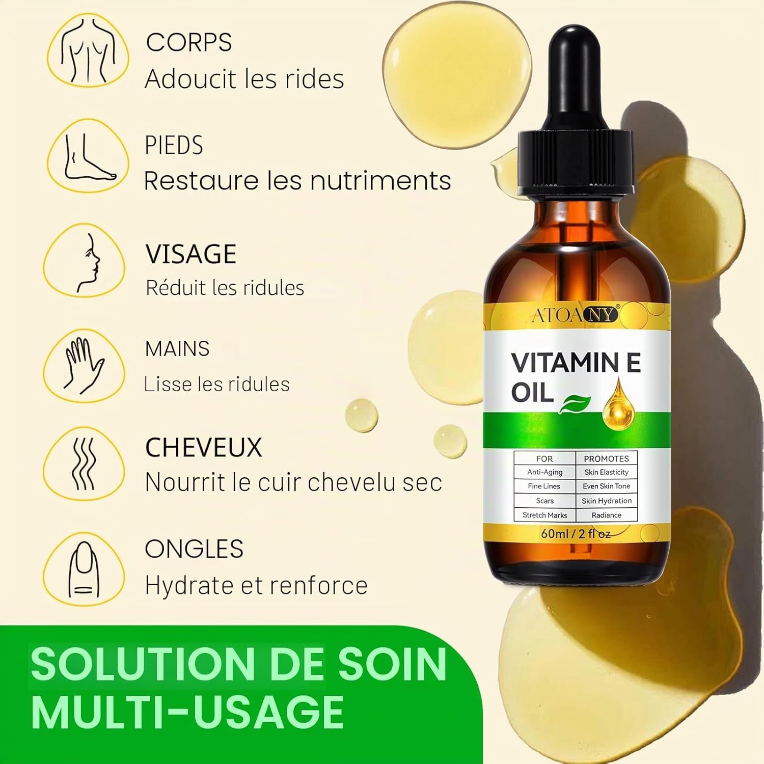 Thumbnail 4 de Huile de vitamine E 75 000 UI 60 ml