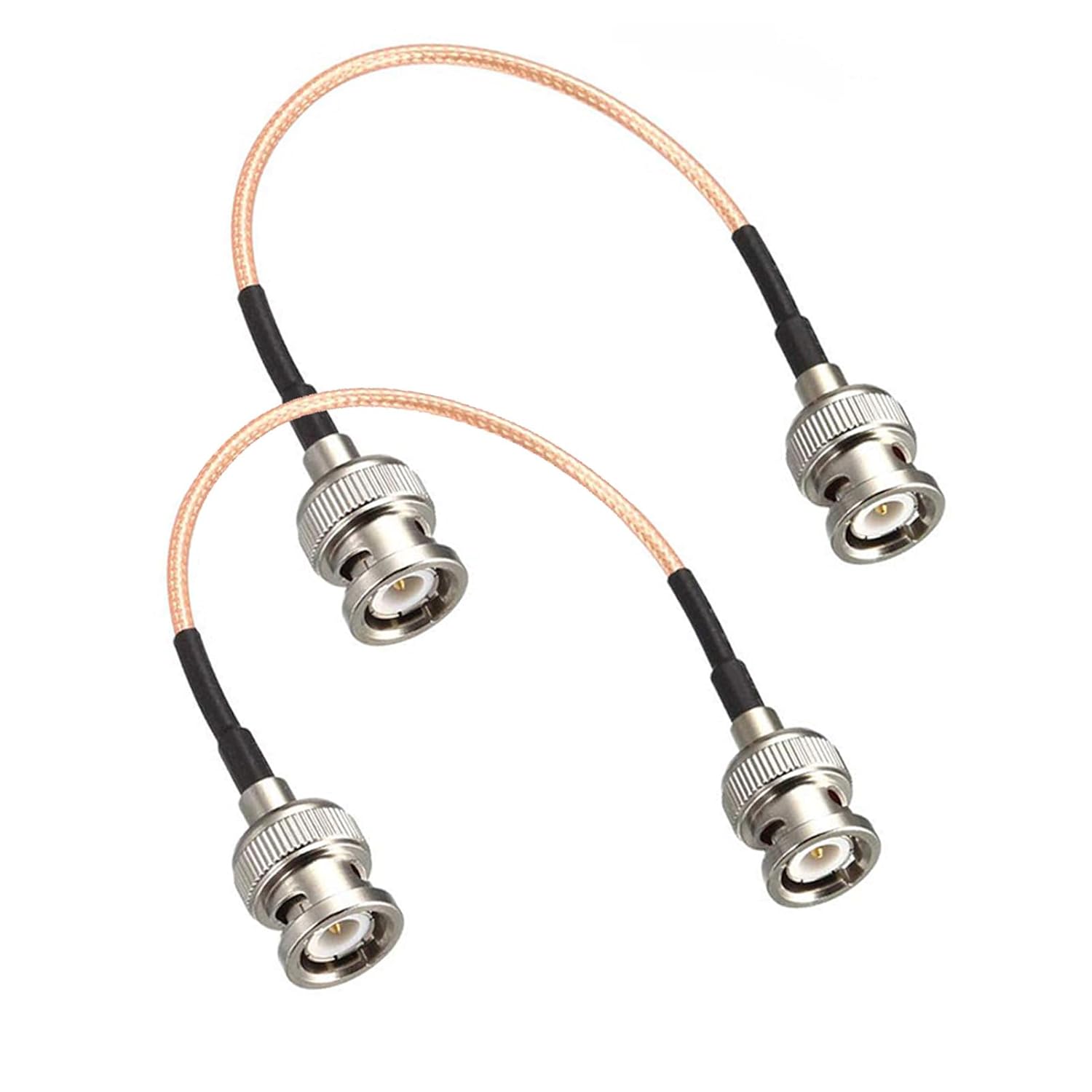Thumbnail 6 de MACHSWON RG316 2-Pack Coaxial Cables with BNC Male to BNC Male Connectors (1.5 ft) – 50 Ohm, Low Loss for CCTV and RF