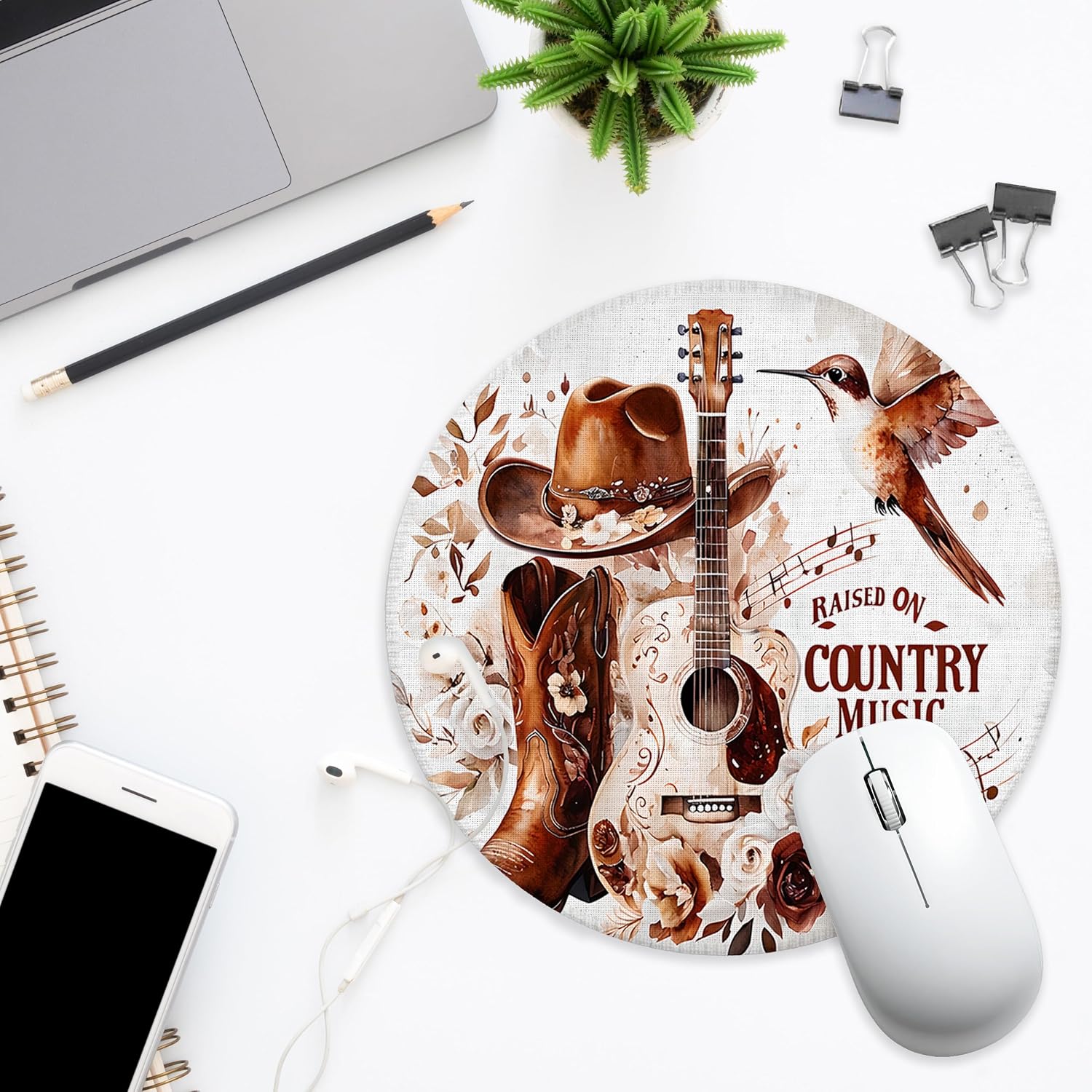 Thumbnail 1 de BILLAION Mouse Pad, 7.9-Inch Round