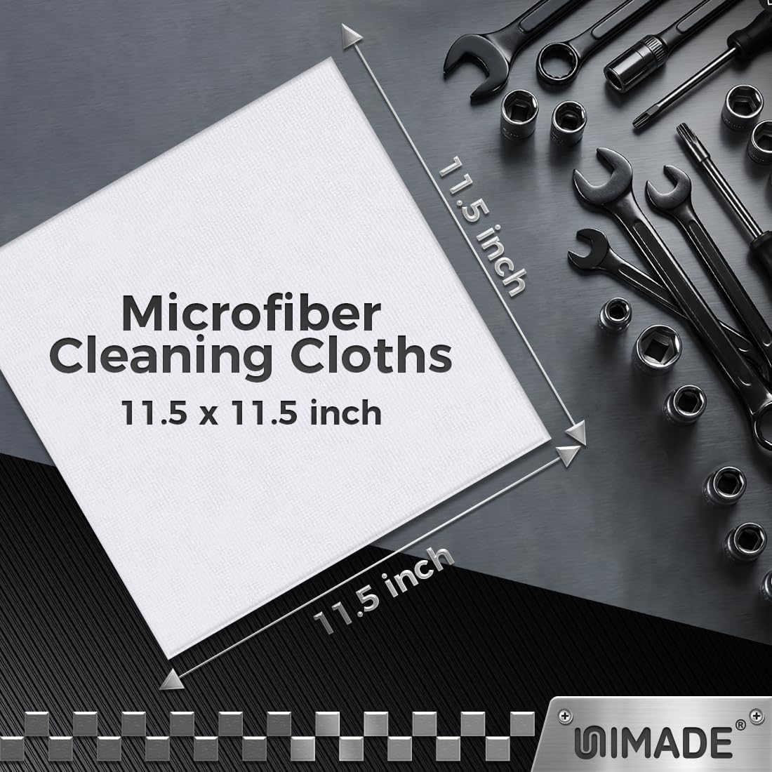 Detalle de UNIMADE Shop Towels 100 Pack microfiber shop towel 🧽